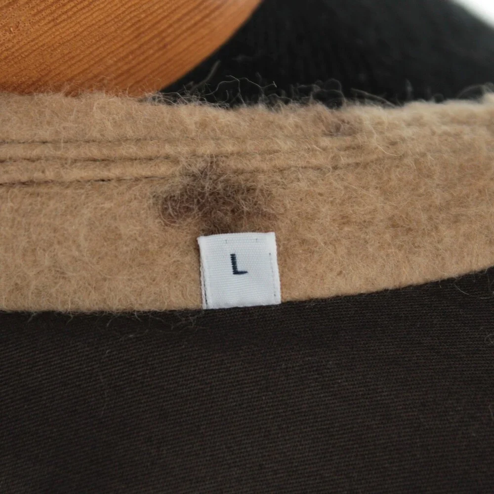 Tintoria Mattei NWT Polyester Blend Sweater / Jacket Size Large In Browns - Picture 8 of 13